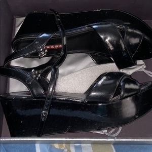 Genuine Prada patent leather shoes